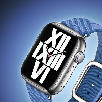 Apple Watch Woven Magnet Strap Mock Feature