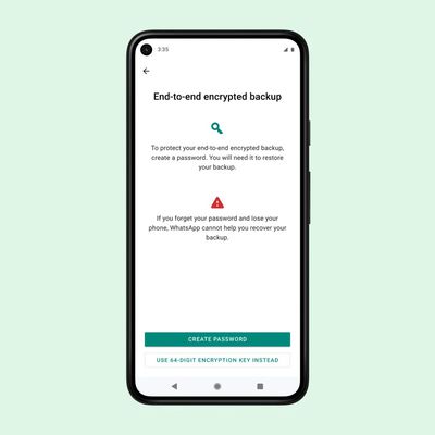 Whatsapp E2EE Backups
