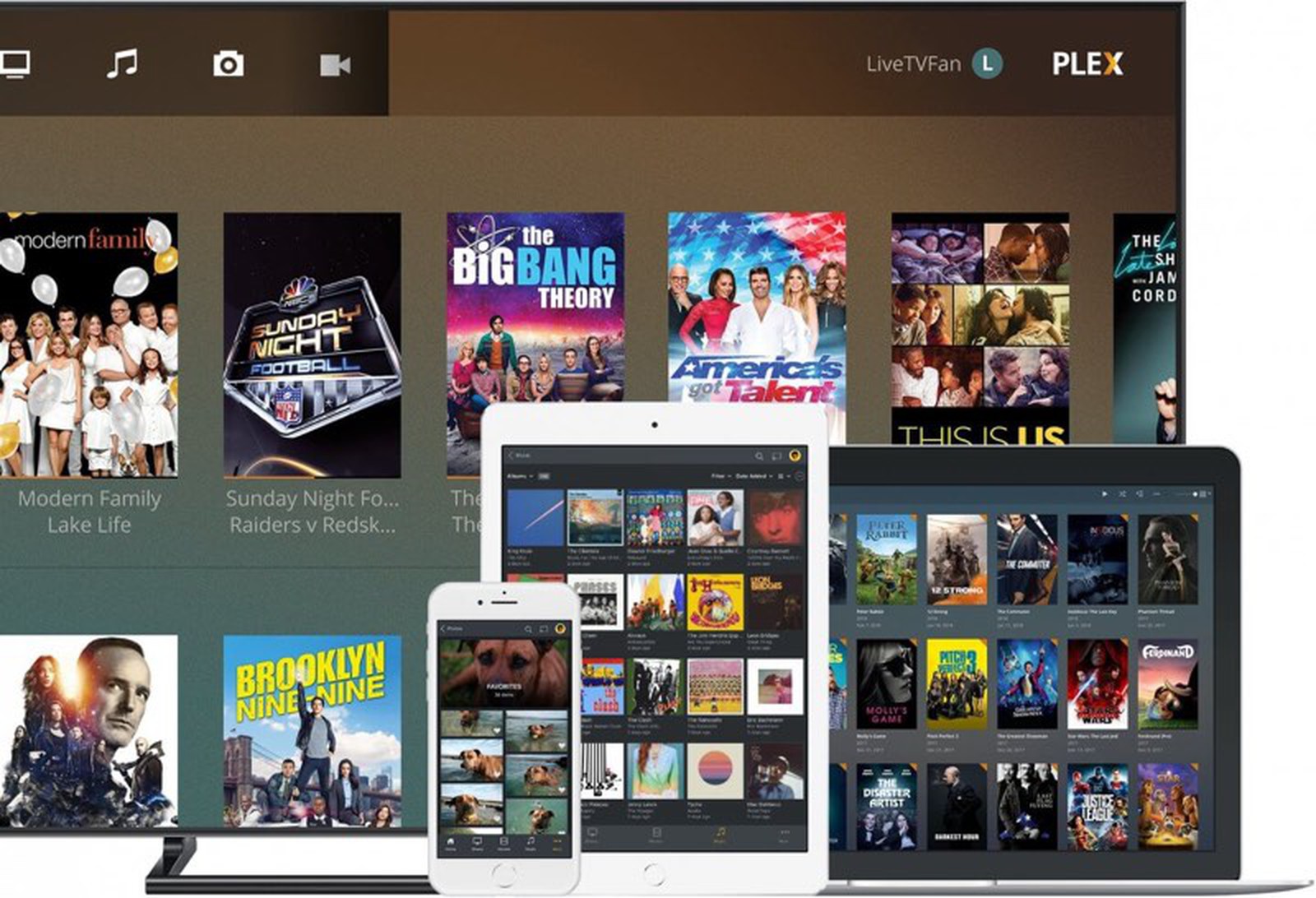 plex media server tv shows not showing up