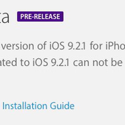 ios 9 2 1 beta 1
