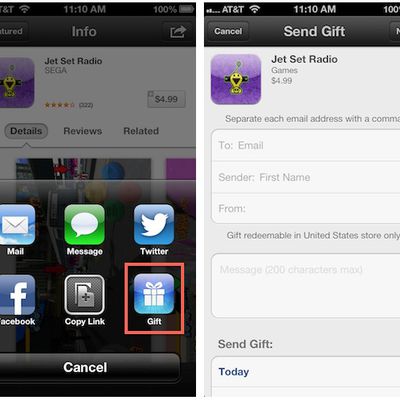 app store gift