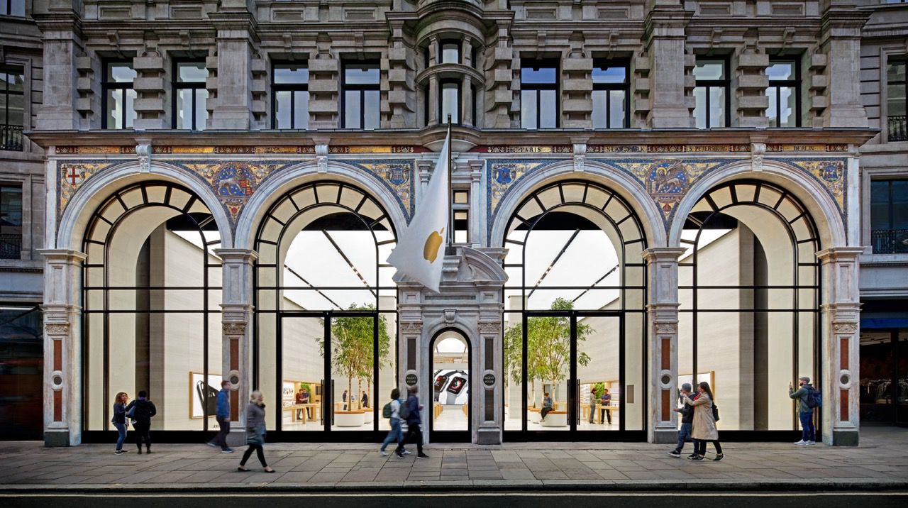Apple Store in Regent Street, London