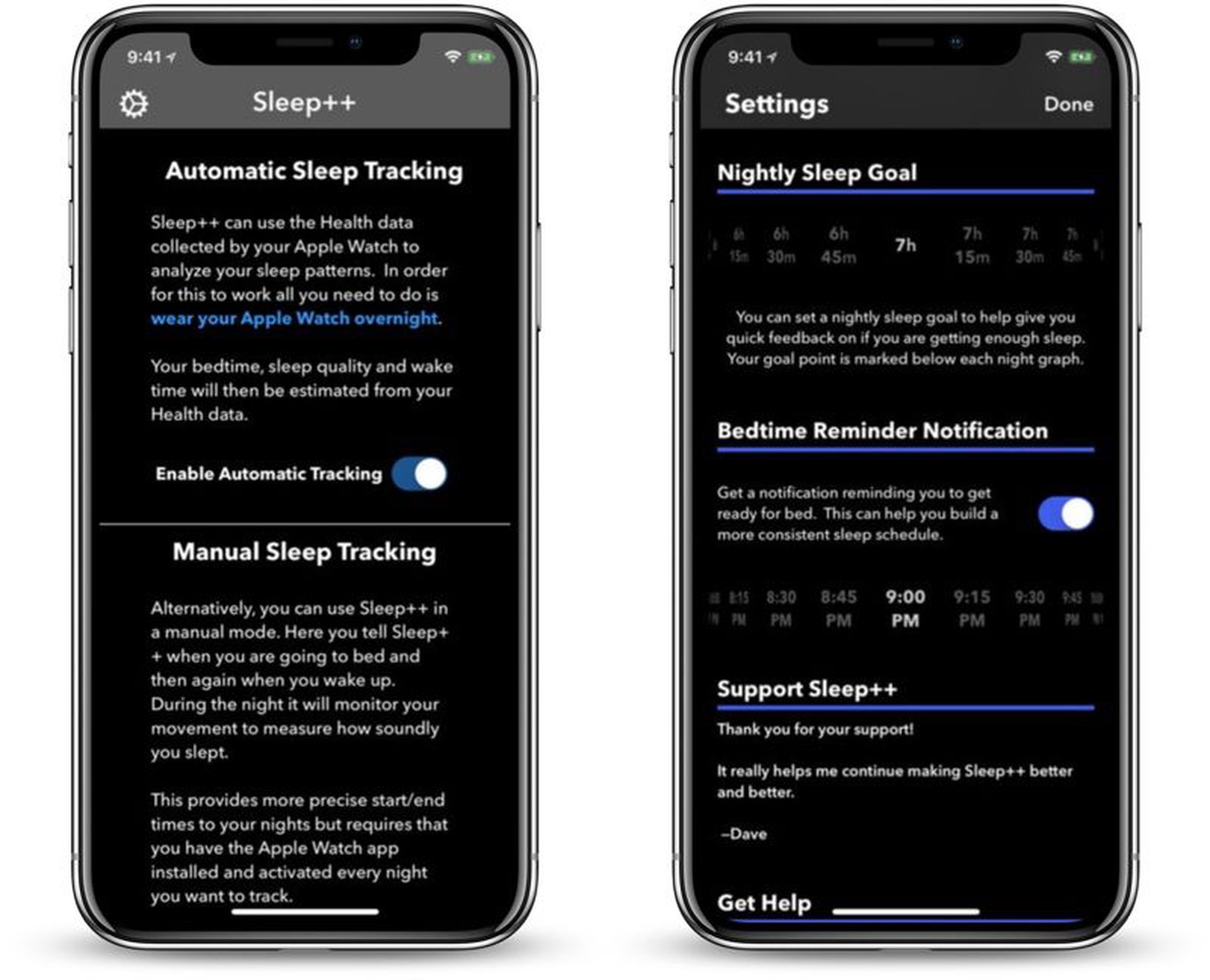 sleep tracking app for wear os