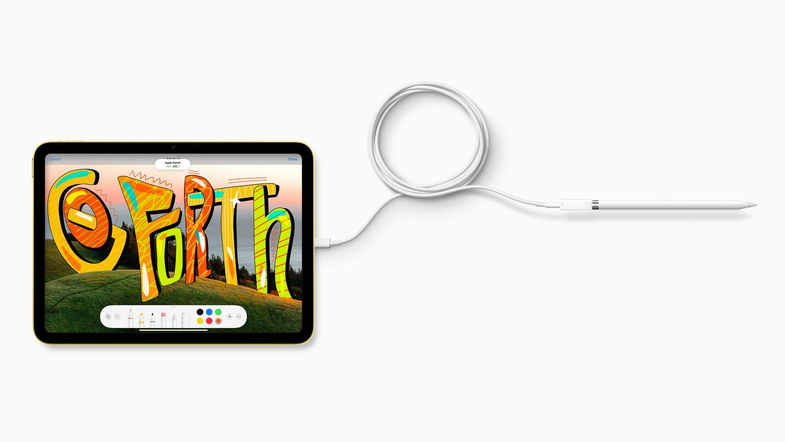 Apple Pencil-adapter voor nieuwe iPad-gezichten Oplaadvertraging van maximaal een maand