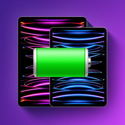 iPad Battery Feature