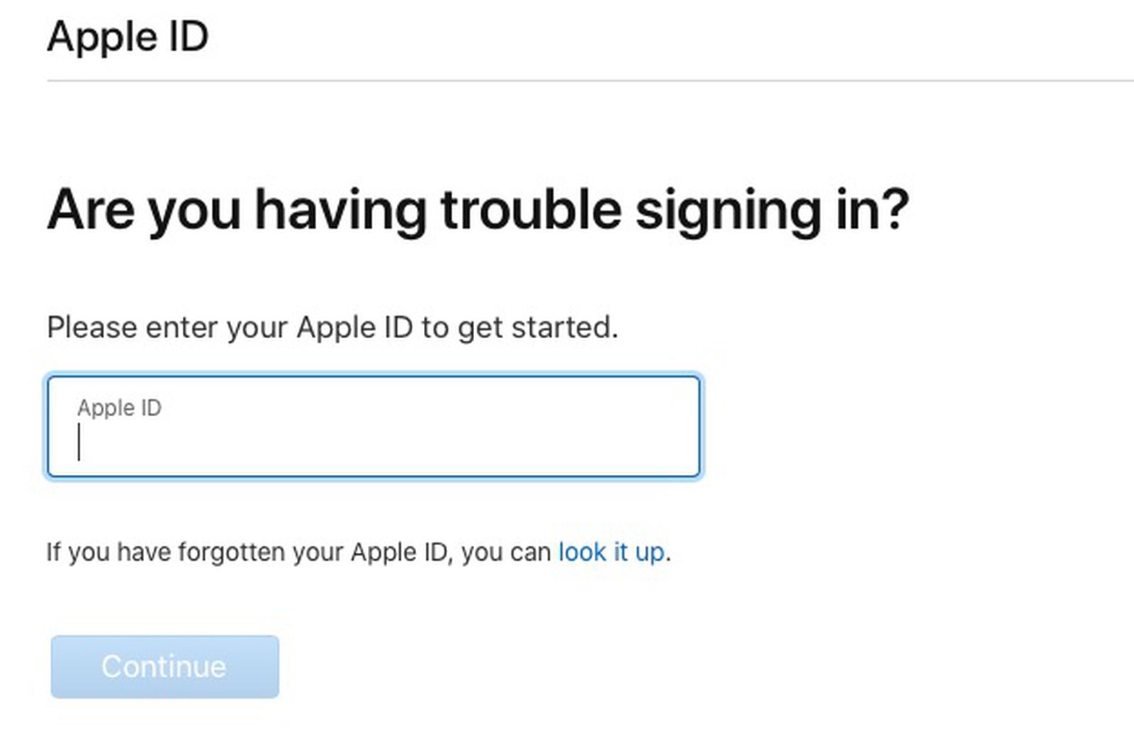 Восстановление apple id. Apple ID disabled.